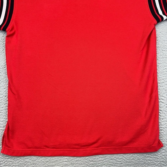 Tampa Bay Buccaneers Shirt Mens Large Red Knit Polo NFL Football Casual Team - Picture 9 of 14